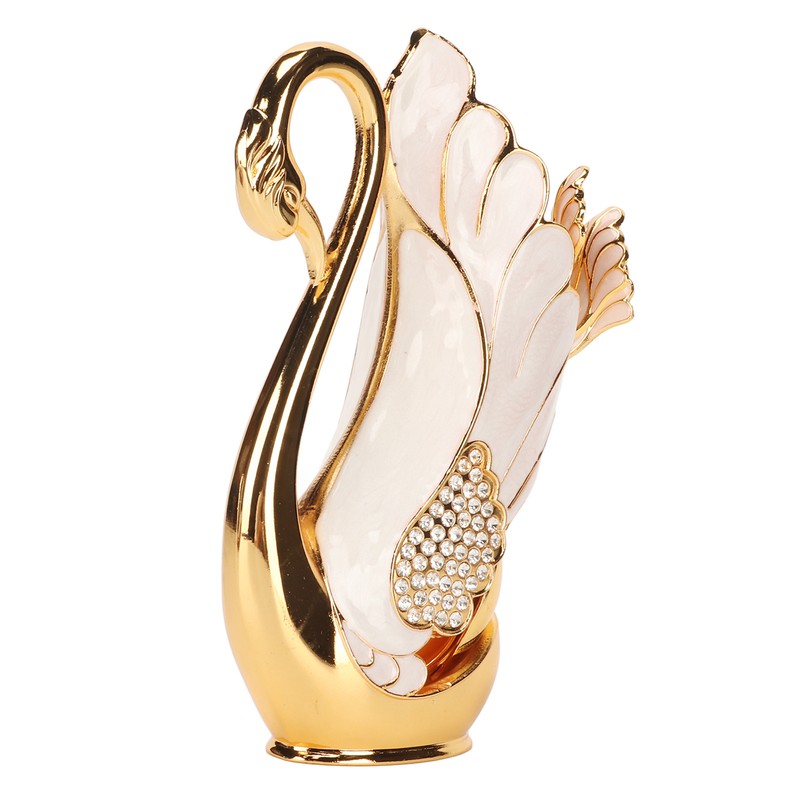 Swan Base Holder Innovative Gold Smoother Edges Coffee Dinnerware Set