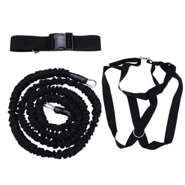 BESPORTBLE 1 Set Resistance Rope Resistance Training Bands Exercise Bands with Handles Weight Sled Harness Kits Vest Yoga Tank Top Yoga Exercise Band Fitness Auxiliary Belt Weaving Household