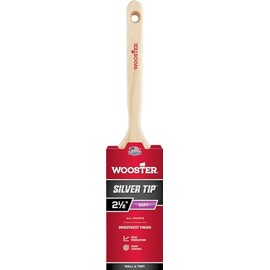 Wooster Brush 5220 2-1/2 Inch Silver Tip Flat Sash Paintbrush, Pack of 6