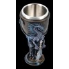 Dragon Fantasy Drinking Goblet - Stone Blade Design by Ruth