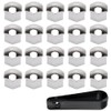 ETOPARS Pack of 20 21 mm Car Wheel Nut Caps