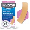 ScarAway Advanced Silicone Scar Sheets for C-Section, Reusable Strips (1.5”