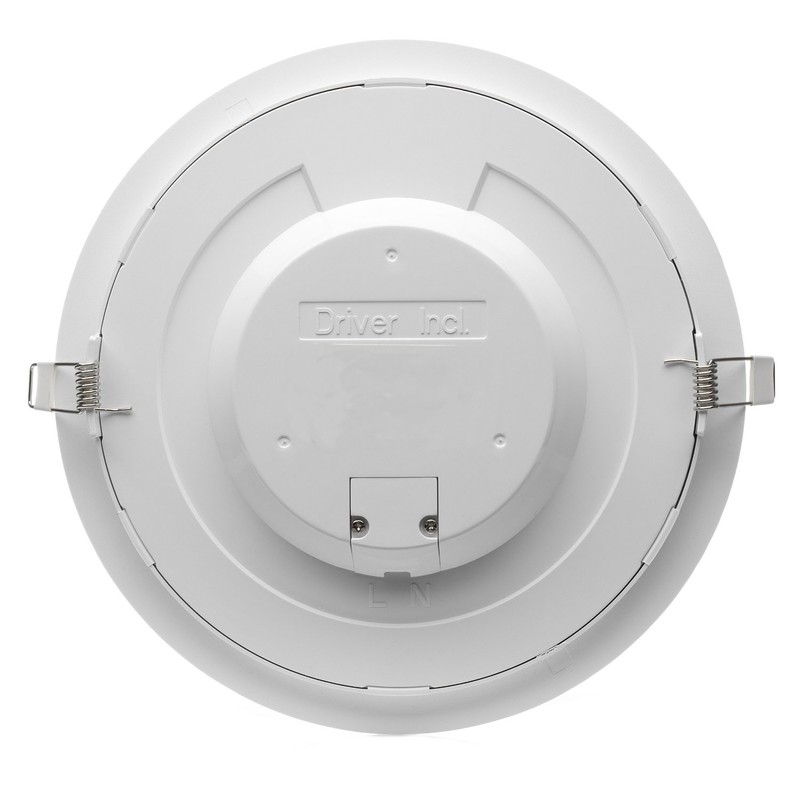 Auraglow 18w LED Circle Slim Panel Downlight Office Ceiling Light