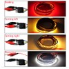 TOTMOX LED Tailgate Light Bar, 60" Triple Row LED Truck