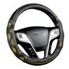 Iwantit® Steering Wheel Cover with 3D Honeycomb Anti-Slip Design and