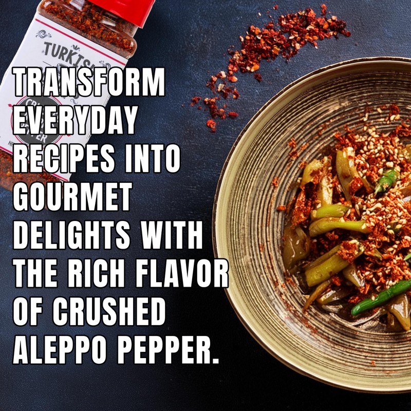 Aleppo Pepper - Pul Biber Turkish Spice - Alepo Flakes