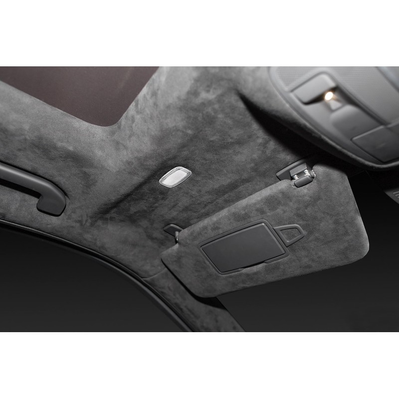 SBWLKJ Black Suede Headliner Fabric 60" Wide by 36" with