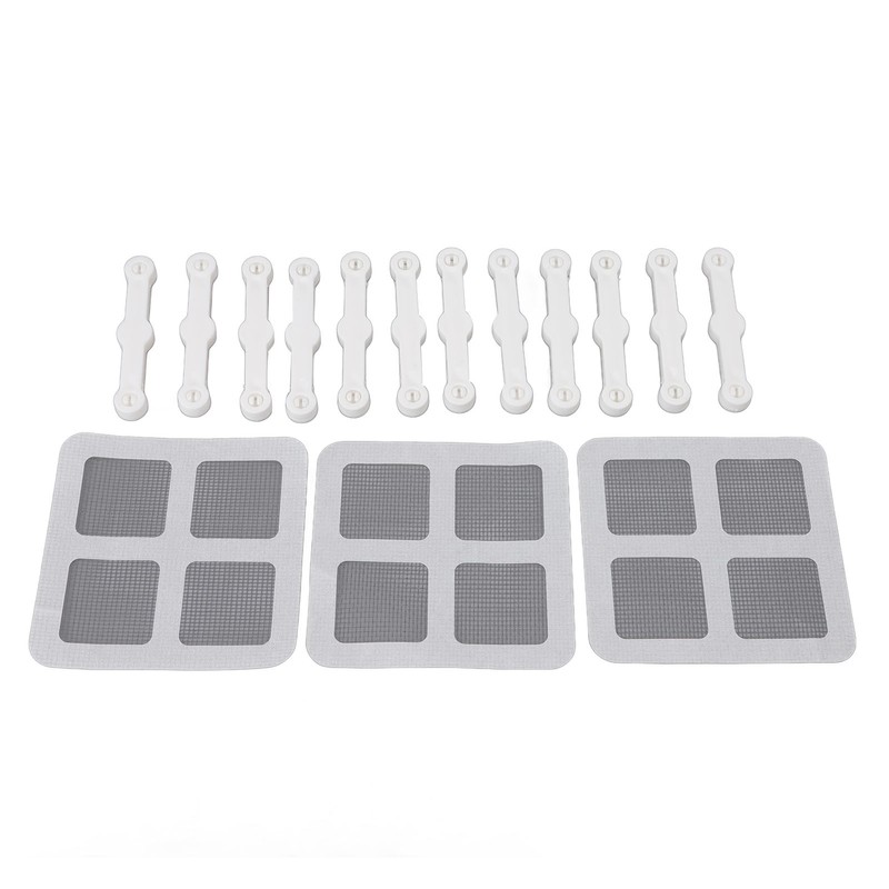 12Pcs Screen Window Clips Home Windows Mounting Buckle for Fly