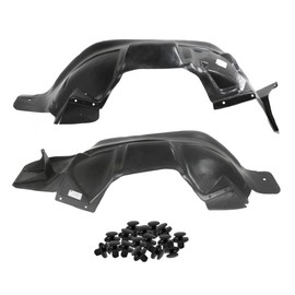 Parts N Go Fender Liner Set w/Clips for 2002-2009 Trailblazer Front Driver & Passenger Side Left Right GM1248127 GM1249127 15165886 15165308