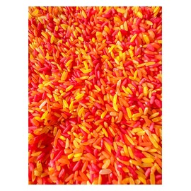Sensory-N-Stuff Fall/Autumn Rice Sensory Bin Filler for Sensory Table - Colored Rice for Sensory Play (4 Cups - 2LB) (Fall)