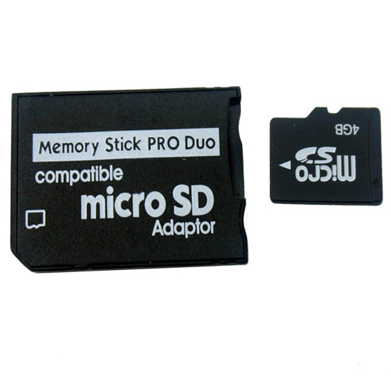 Memory Card Adapter Micro SD to Memory Stick Pro Duo
