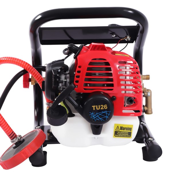 YUNLAIGOTOP 26CC 2 Stroke Gas Powered Backpack Sprayer, High Pressure