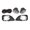 2 Pcs Fog Light Trim Set 52040 06090 Driving Front