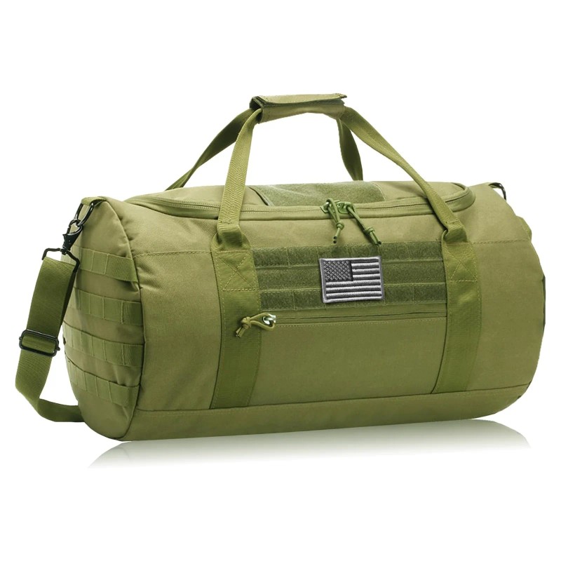 40L Tactical Gym Duffle Bag for Men Heavy Duty Adjustable
