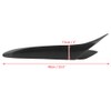 1 Pair Car Real Carbon Fiber Headlight Eyebrow Eyelid Trim