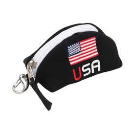 Champion Accessories Golf C3-YG704B Graphic Print Ball Case, Black