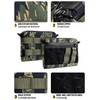 TACTICAL GEEK Block H Lightweight EDC Pouch, Nylon Multi-Functional Utility