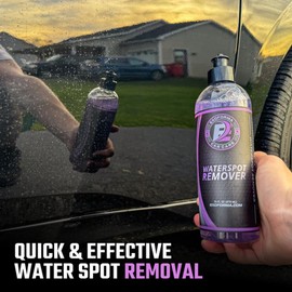 ExoForma Water Spot Remover - Quickly Removes Hard Water Spots, Mineral Deposits | Dissolves Stains On Cars, Trucks, Motorcycles, & RVs, Safe On Paint, Glass, Windshields, Gelcoats | 16 oz, 2 pack