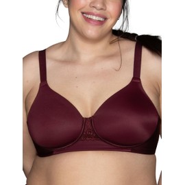 Vanity Fair Women's Beauty Back Full Figure Wirefree Bra (71380 Fashion Colors), Flushed Fig, 40C