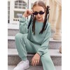 Arshiner Girl's 2 Piece Outfit Set Pullover Sweatshirt Jogger Sweatpants