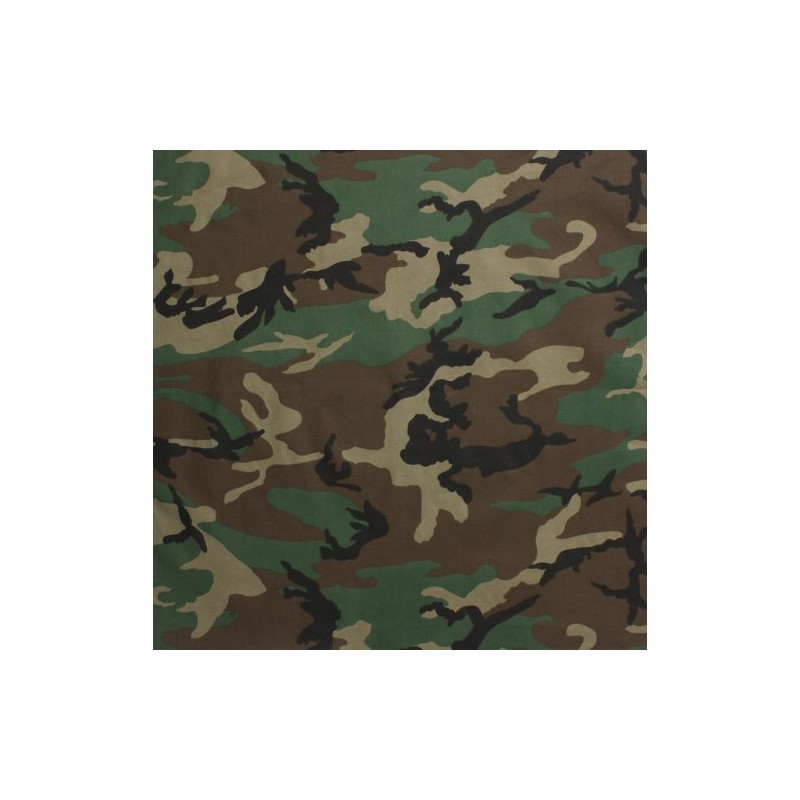 4141 Woodland Camo 22'' Bandana