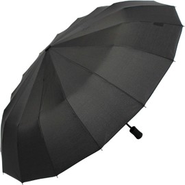 iX-brella Pocket Umbrella 16 Pieces with Hand Opener, black, Pocket umbrella hand opener
