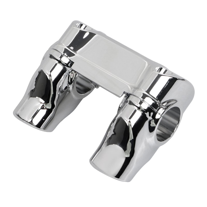 Unbranded 2" Handlebar Riser 1 1/4" Bar Clamp For Harley