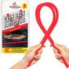 ThreadNanny Silicone Oven Rack Shield Guard, Extra Long 22 Red
