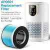 Aircillin 2 Pack Air Purifier AP0801 Replacement Filters, H13 True