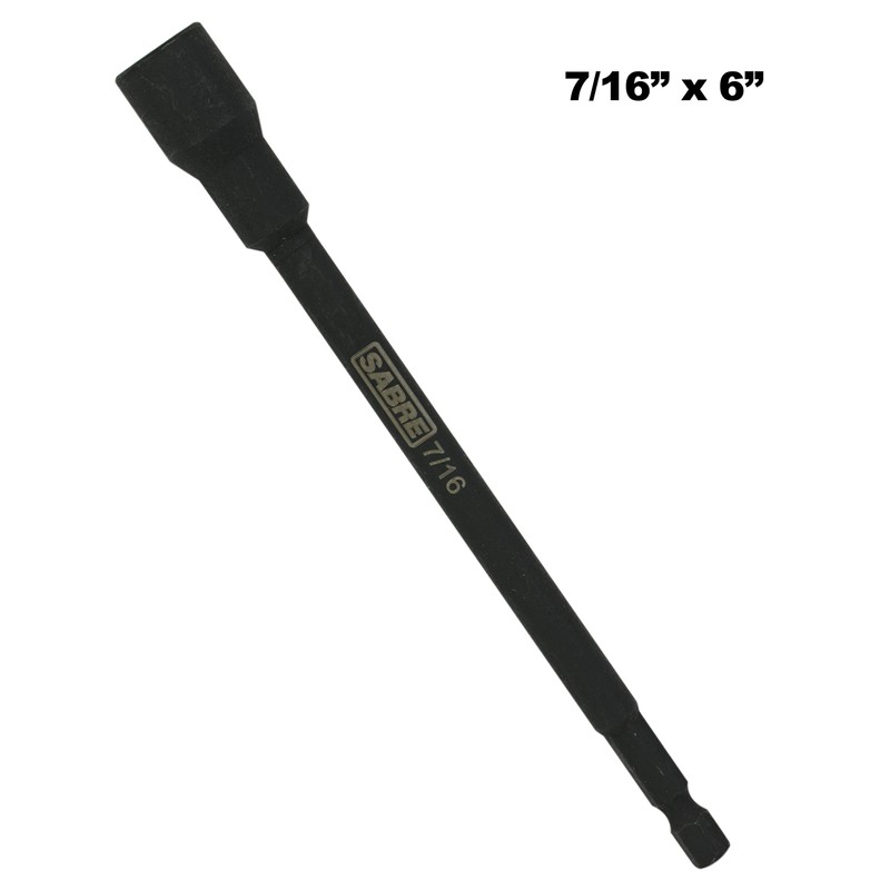 Sabre Tools 7/16 Inch Impact Magnetic Nut Driver – 6