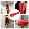 JOYVOX 1 Set Basin Wrench, 8-in-1 Tap Spanner & Faucet