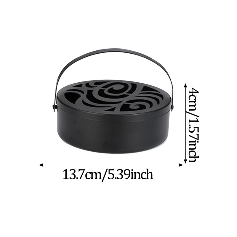 CTForest Mosquito Coil Holder, Incense Spirals Holder, Classic Incense Burner,