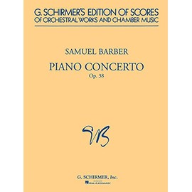 Piano Concerto, Op. 38: Study Score (G. Schirmer's Edition of Scores of Orchestral Works and Chamber Music)