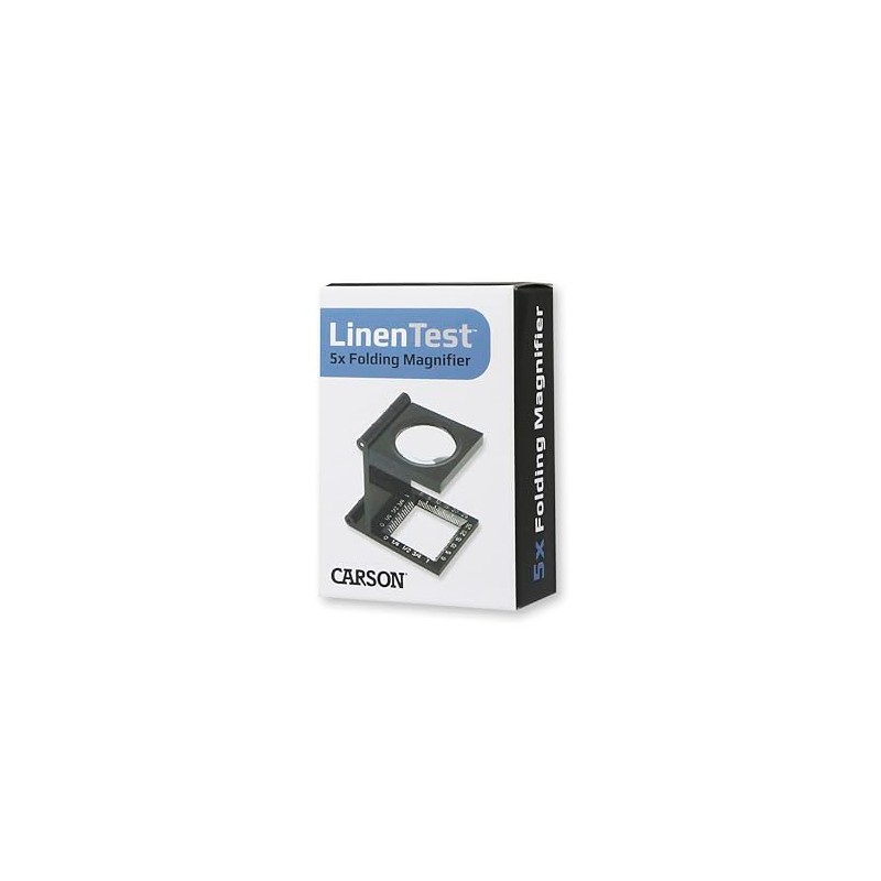 Carson Linentest Lupa 5X 30mm para Contar Puntadas (LT-30)