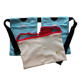 Yesito Mastectomy drainage pouch and Shower for Support Adjustable Comfort (Pink) (Lake Blue)