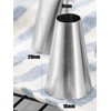 Round Nozzle for Macarons,Round Piping Nozzle#12,8mm,3 Pcs