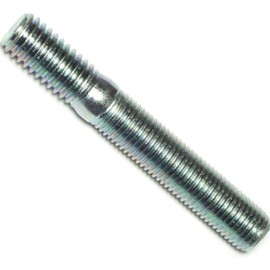 Hard-to-Find Fastener 014973360948 Automotive Studs, 7/16-14 x 7/16-20 x 3-Inch, 8-Piece