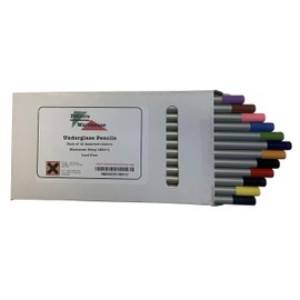 Pack of 12 Underglaze Pencils Fire To 1200 Deg C - Cone 5 Pottery Decoration