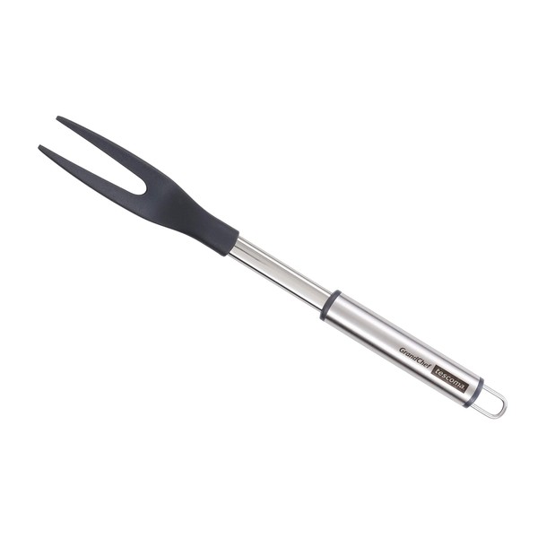 Tescoma 428306 Fork, Alloy Steel, Black