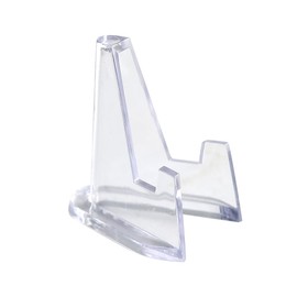 Mikankawa 30 Pcs Mini Acrylic Display Stand Badge Coin Commemorative Coin Medallion Acrylic Board Display Display Display Display Home Decor