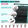 Lash Clusters Wispy 320PCS Eyelash Clusters 60D Lashes Clusters 10-16mm