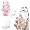 Coollooda Case, Clear Cover, Transparent Protective Case, Convenient to Carry,
