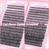 Lash Clusters Kit, 640 Pcs Eyelashes Clusters Extensions Kit 9-16mm