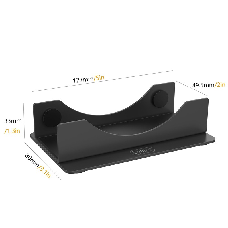 bylitco Metal Desktop Stand for 2024 Mac Mini M4/M4 Pro,