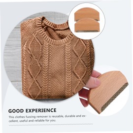 FRCOLOR 4pcs Lint Remover for Clothes Home Lint Shaver and Ergonomic Design Portable and Reusable for Sweaters and Upholstery