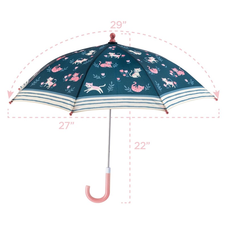 Stephen Joseph, Kids Umbrella with Pinch Free Closure and Colorful