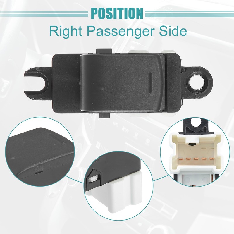 A ABSOPRO 1 x Car Window Regulator Switch for Nissan