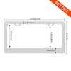 keluki Mountains License Plate Frame, Solid Rust-Proof Aluminum Holder with