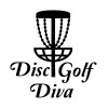 Disc Golf Vinyl Sticker Decal Disc Golf Diva