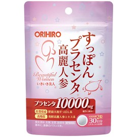 Orihiro Sutton Placenta Ginseng Grains, 60 Seeds